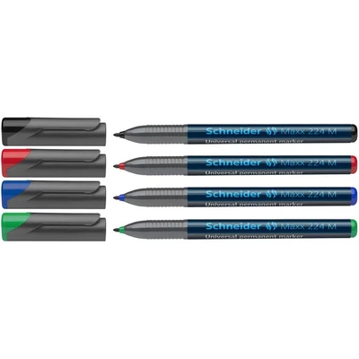 Alkoholos marker készlet, OHP, 1 mm, SCHNEIDER 