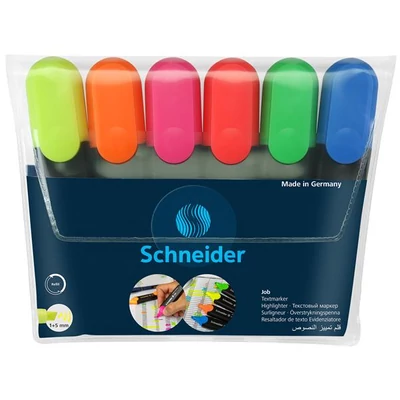 Szövegkiemelő készlet, 1-5 mm, SCHNEIDER 