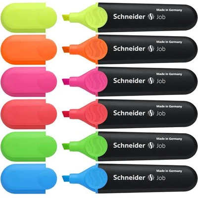 Szövegkiemelő készlet, 1-5 mm, SCHNEIDER 