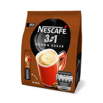 Instant kávé stick, 10x16,5 g, NESCAFÉ 