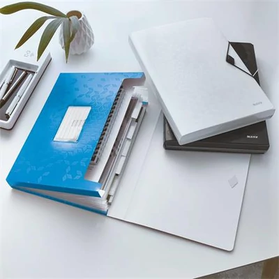 Harmonikamappa, A4, PP, 6 rekeszes, LEITZ 