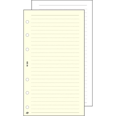 Kalendárium betét, jegyzetlap, 