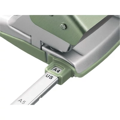 Lyukasztó, kétlyukú, 30 lap, fém, LEITZ 