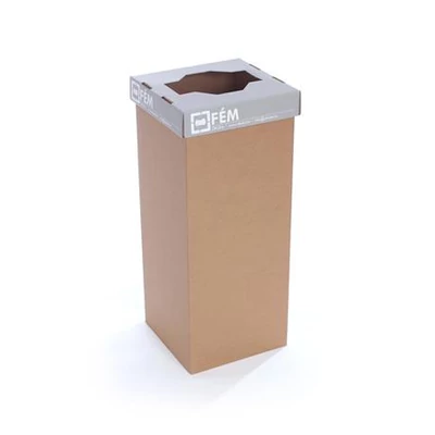 Szelektív hulladékgyűjtő, újrahasznosított, 50 l, RECOBIN 