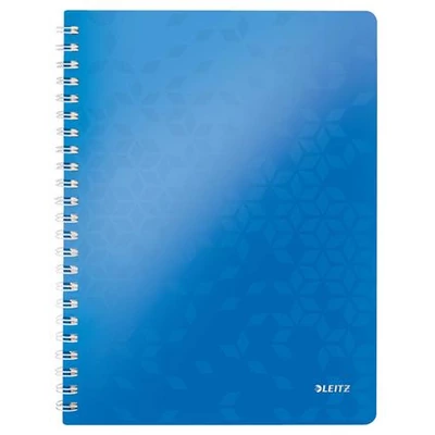 Spirálfüzet, A4, kockás, 80 lap, LEITZ 