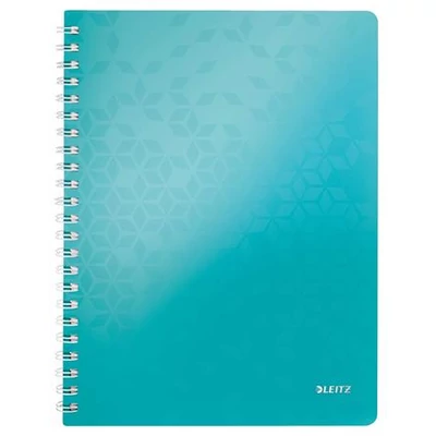 Spirálfüzet, A4, kockás, 80 lap, LEITZ 