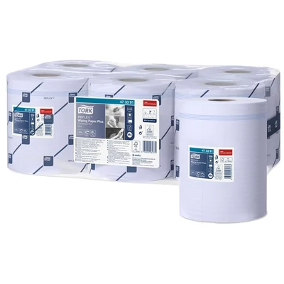 Törlőpapír, tekercses, 18,5 cm átmérő, M4 rendszer, 2 rétegű, Advanced, TORK 