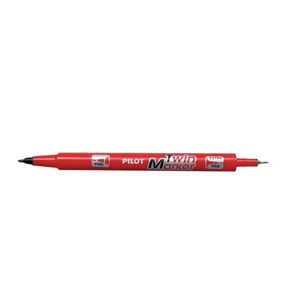 Alkoholos marker, 0,8/2 mm, kétvégű, PILOT 
