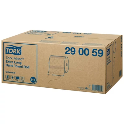 Kéztörlő, tekercses, extra hosszú, 1 rétegű, H1 rendszer, Universal, TORK 