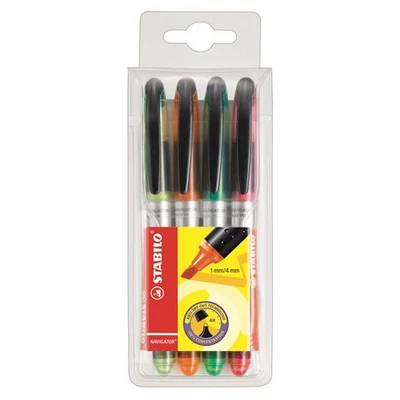 Szövegkiemelő készlet, 1-4 mm, STABILO 