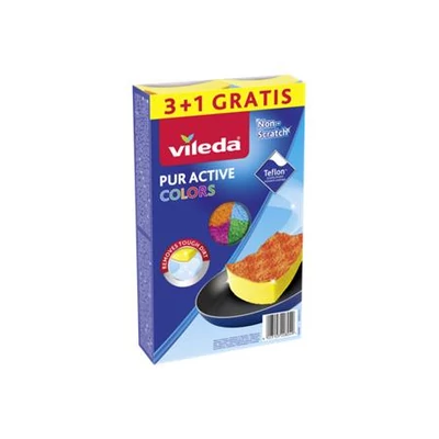 Mosogatószivacs, 3+1 db, VILEDA 