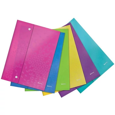 Irattartó tasak, A4, PP, patentos, LEITZ 