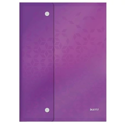 Irattartó tasak, A4, PP, patentos, LEITZ 