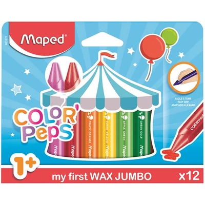 Zsírkréta, vastag, MAPED 
