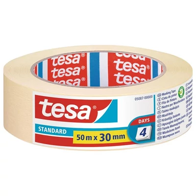 Festő- és mázolószalag, 30 mm x 50 m, TESA 