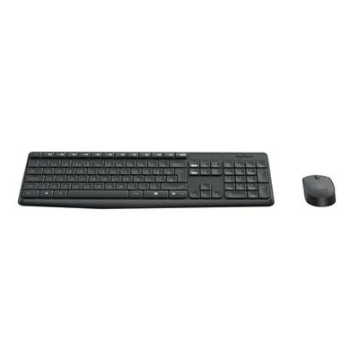 Egér- és billentyűzet készlet, vezeték nélküli, USB, HUN, LOGITECH 