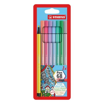 Filctoll készlet, 1 mm, STABILO 