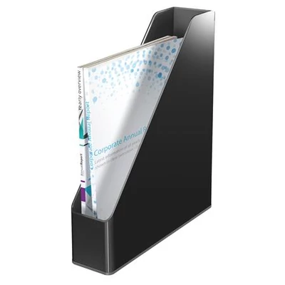 Iratpapucs, műanyag, 73 mm, kettős színhatású, LEITZ 