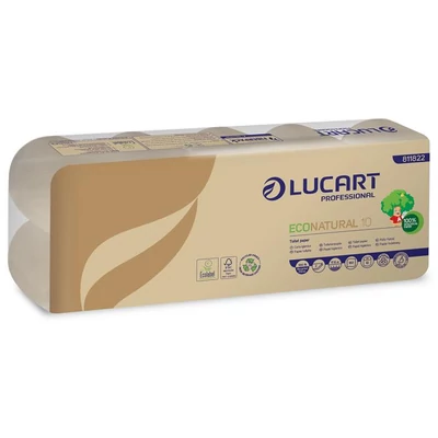 Toalettpapír, 2 rétegű, 10 tekercs, kistekercses, 19,8 m, LUCART, 