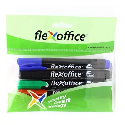 Alkoholos marker, 1,5 mm, kúpos, FLEXOFFICE 