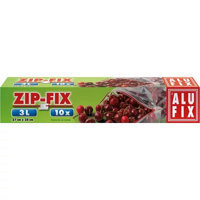 Cipzáras zacskó, 3 l, ALUFIX 
