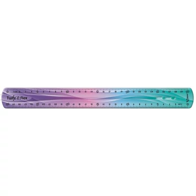 Vonalzó, műanyag, 30 cm, MAPED 