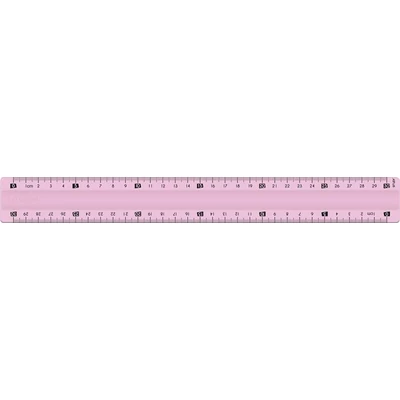 Vonalzó, műanyag, törhetetlen, 30 cm, MAPED 
