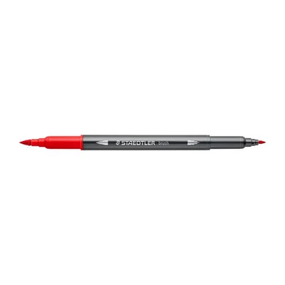 Ecsetirón készlet, 0,5-0,8/1,0-6,0 mm, kétvégű, STAEDTLER 