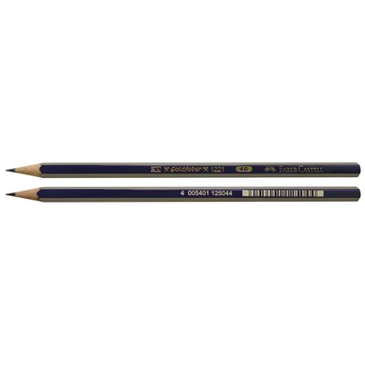 Grafitceruza, 4B, hatszögletű, FABER-CASTELL 