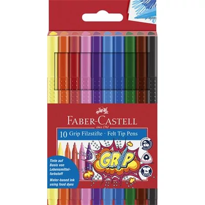Filctoll készlet, háromszögletű, FABER-CASTELL 