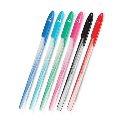 Golyóstoll, 0,3 mm, 2 db/bliszter, kupakos, FLEXOFFICE 