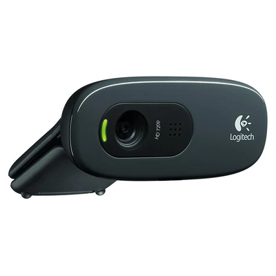 Webkamera, beépített mikrofonnal, USB, LOGITECH, 