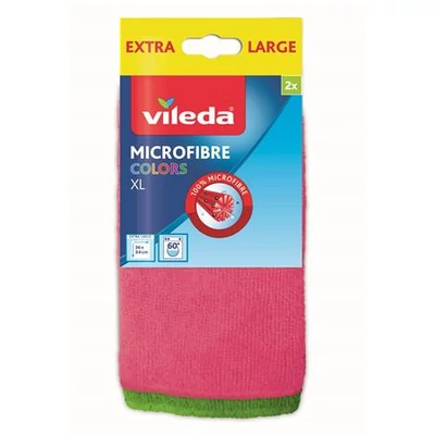 Törlőkendő, mikroszálas, 2 db, VILEDA 