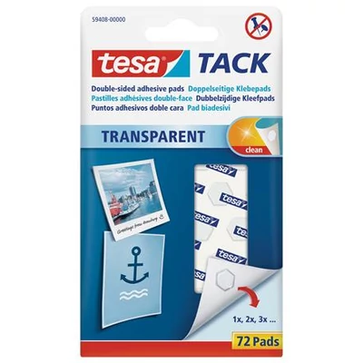 Ragasztópont, kétoldalas, 72 db, TESA 