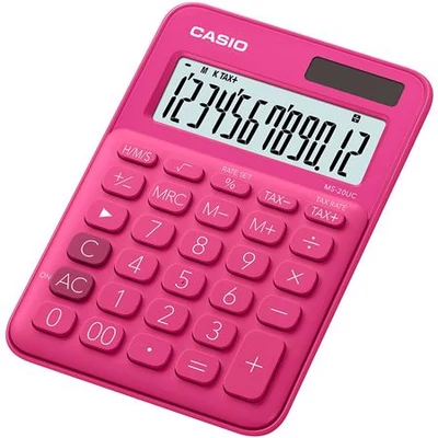 Számológép, asztali, 12 számjegy, CASIO, 