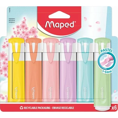 Szövegkiemelő készlet, 1-5 mm, MAPED 