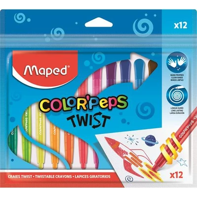 Zsírkréta, kitekerhető, MAPED 