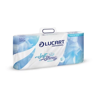 Toalettpapír, 3 rétegű, kistekercses, 10 tekercs, LUCART 