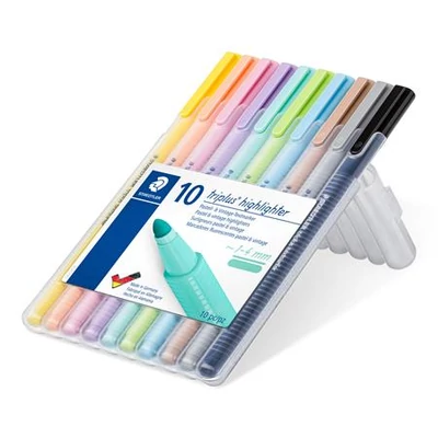 Szövegkiemelő készlet, 1-4 mm, STAEDTLER 