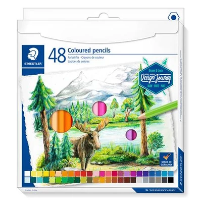 Színes ceruza készlet, hatszögletű, STAEDTLER 