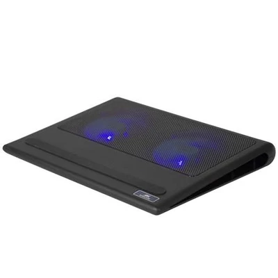 Notebook állvány, hűtőventilátorral, 17,3