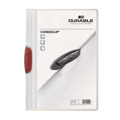 Gyorsfűző, klipes, A4, DURABLE 