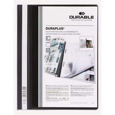 Gyorsfűző, A4, széles, panorámás, DURABLE 