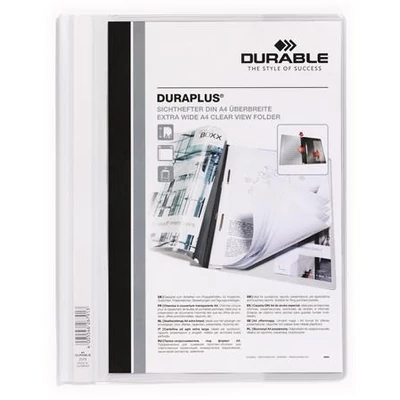 Gyorsfűző, A4, széles, panorámás, DURABLE 