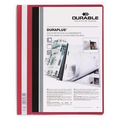 Gyorsfűző, A4, széles, panorámás, DURABLE 