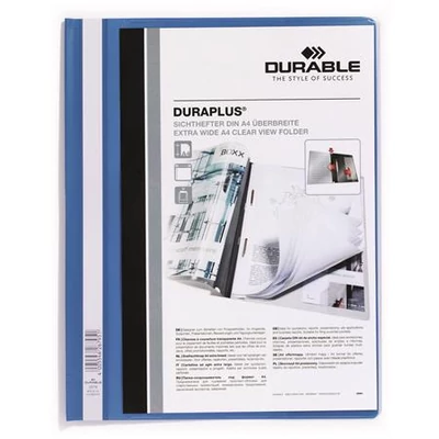 Gyorsfűző, A4, széles, panorámás, DURABLE 