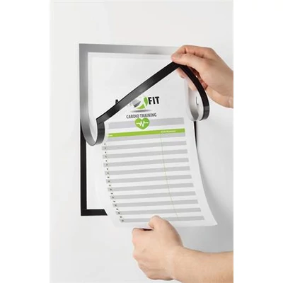 Infokeret, A4, öntapadó, jegyzetelhető, DURABLE DURAFRAME® 