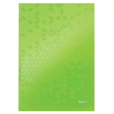 Beíró, A4, vonalas, 80 lap, keményfedeles, LEITZ 