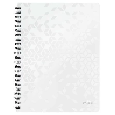 Spirálfüzet, A4, kockás, 80 lap, LEITZ 
