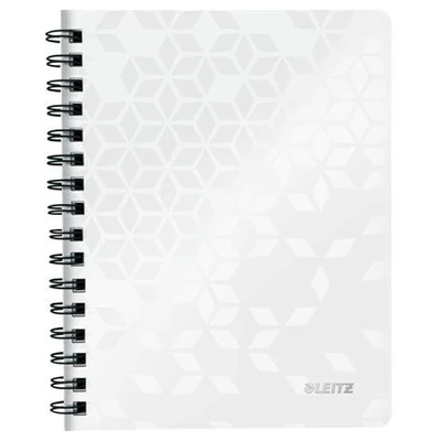 Spirálfüzet, A5, kockás, 80 lap, LEITZ 